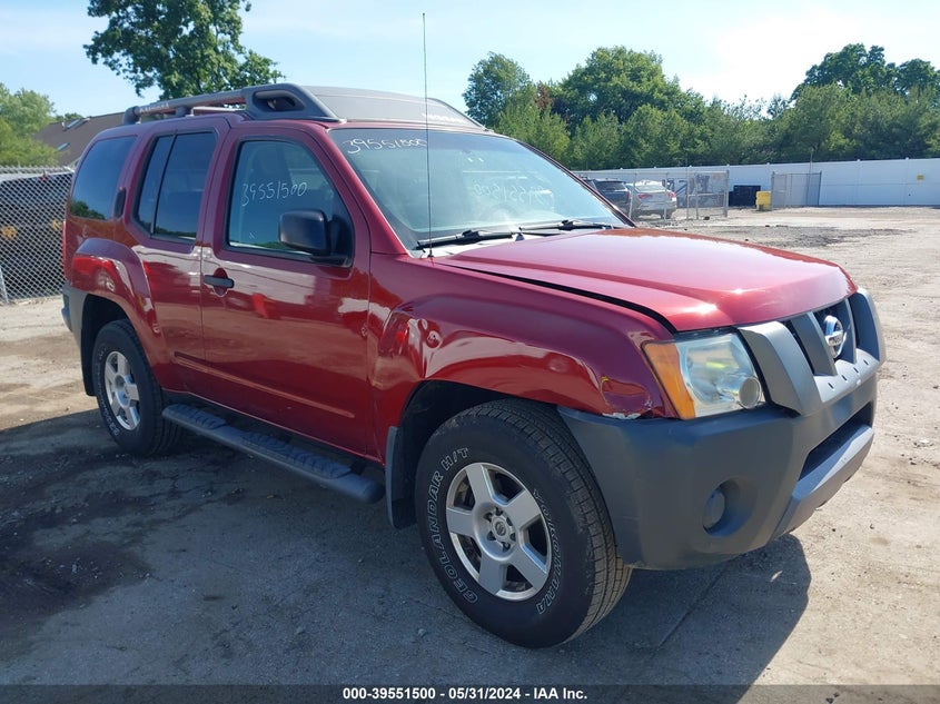 2008 Nissan Xterra S VIN: 5N1AN08W88C532780 Lot: 39551500