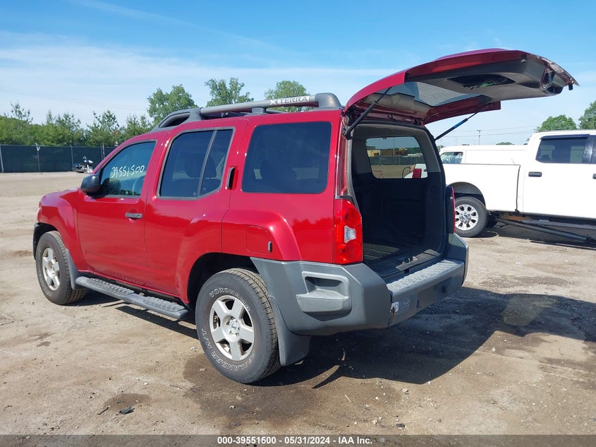 2008 Nissan Xterra S VIN: 5N1AN08W88C532780 Lot: 39551500