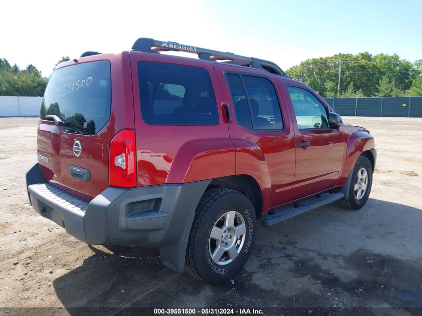 2008 Nissan Xterra S VIN: 5N1AN08W88C532780 Lot: 39551500
