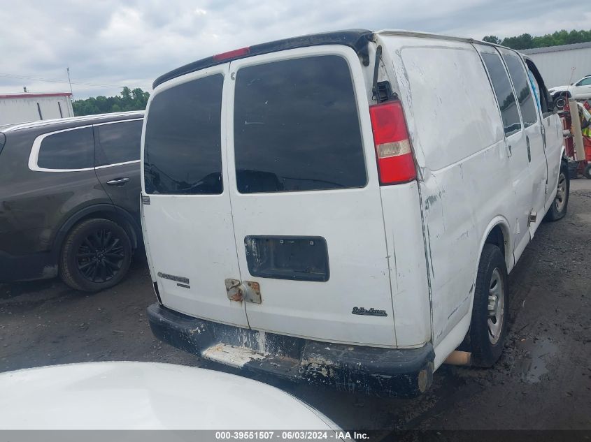 2011 Chevrolet Express 1500 Work Van VIN: 1GCSGAFX4B1189232 Lot: 39551507