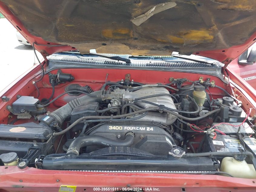 1996 Toyota Tacoma Xtracab VIN: 4TAWN72N7TZ099750 Lot: 39551511