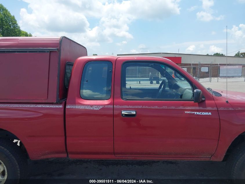 1996 Toyota Tacoma Xtracab VIN: 4TAWN72N7TZ099750 Lot: 39551511