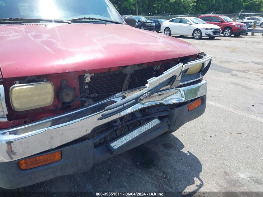 1996 Toyota Tacoma Xtracab VIN: 4TAWN72N7TZ099750 Lot: 39551511