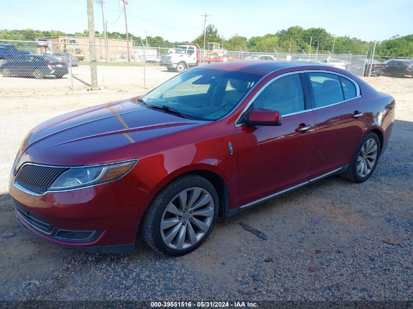 2014 Lincoln Mks VIN: 1LNHL9EK6EG607927 Lot: 39551516