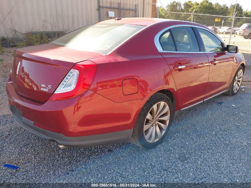 2014 Lincoln Mks VIN: 1LNHL9EK6EG607927 Lot: 39551516