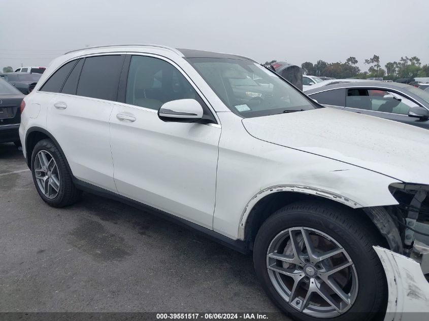 2016 Mercedes-Benz Glc 300 VIN: WDC0G4JBXGF087037 Lot: 39551517