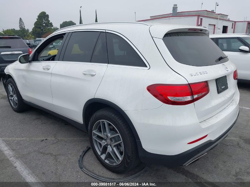 2016 Mercedes-Benz Glc 300 VIN: WDC0G4JBXGF087037 Lot: 39551517