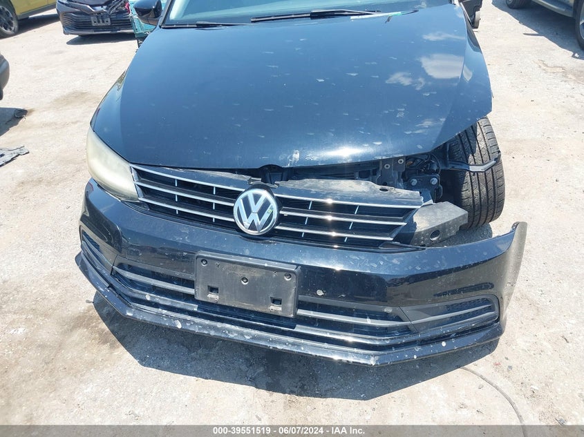 2018 Volkswagen Jetta 1.4T S VIN: 3VW2B7AJXJM257472 Lot: 39551519