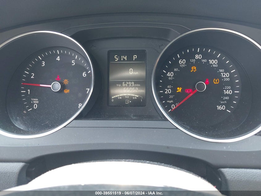 2018 Volkswagen Jetta 1.4T S VIN: 3VW2B7AJXJM257472 Lot: 39551519