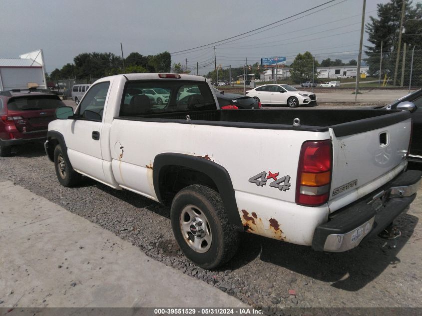 2003 GMC Sierra 1500 Work Truck VIN: 1GTEK14VX3Z259350 Lot: 39551529