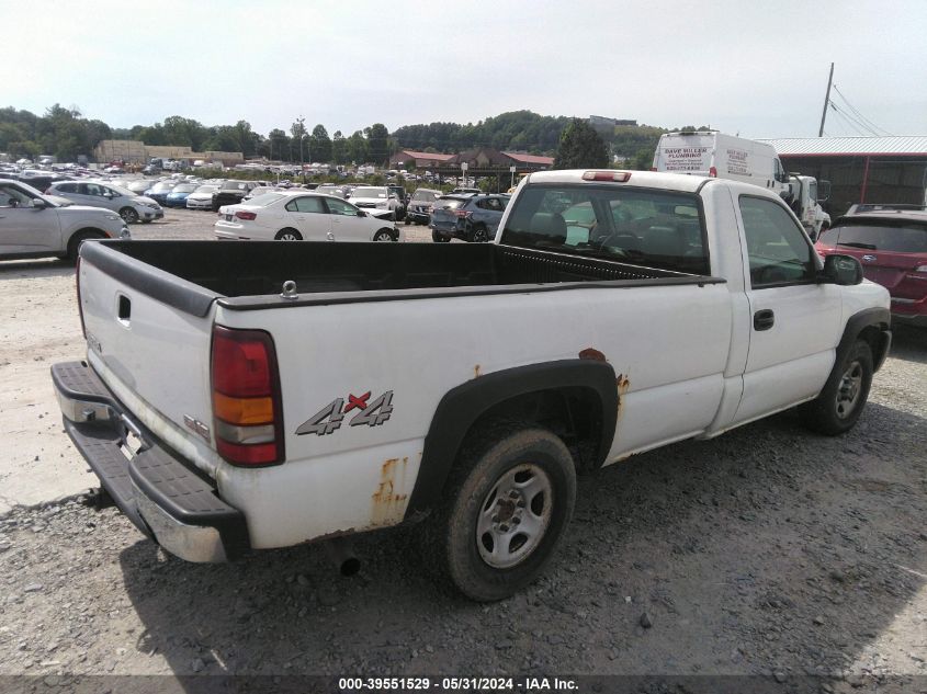 2003 GMC Sierra 1500 Work Truck VIN: 1GTEK14VX3Z259350 Lot: 39551529