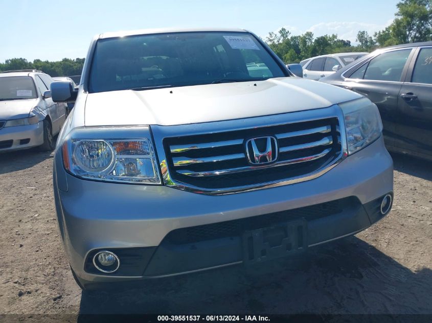 2014 Honda Pilot Ex VIN: 5FNYF4H47EB042965 Lot: 39551537