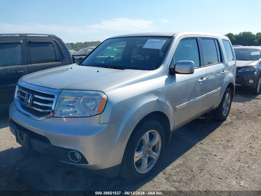 2014 Honda Pilot Ex VIN: 5FNYF4H47EB042965 Lot: 39551537