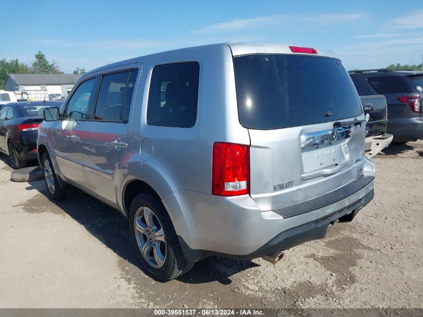 2014 Honda Pilot Ex VIN: 5FNYF4H47EB042965 Lot: 39551537