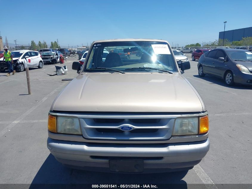 1997 Ford Ranger Splash/Xl/Xlt VIN: 1FTCR10A7VUC00570 Lot: 39551541