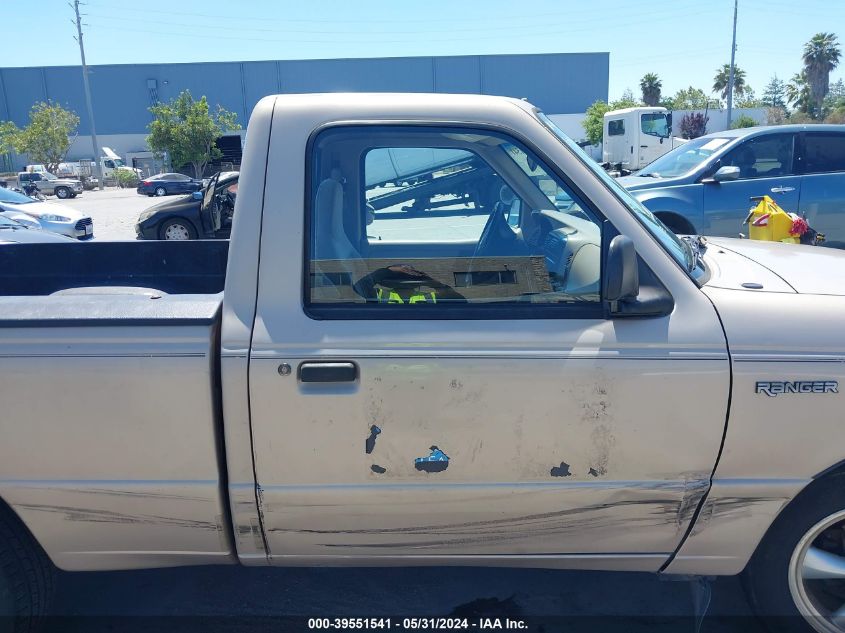 1997 Ford Ranger Splash/Xl/Xlt VIN: 1FTCR10A7VUC00570 Lot: 39551541