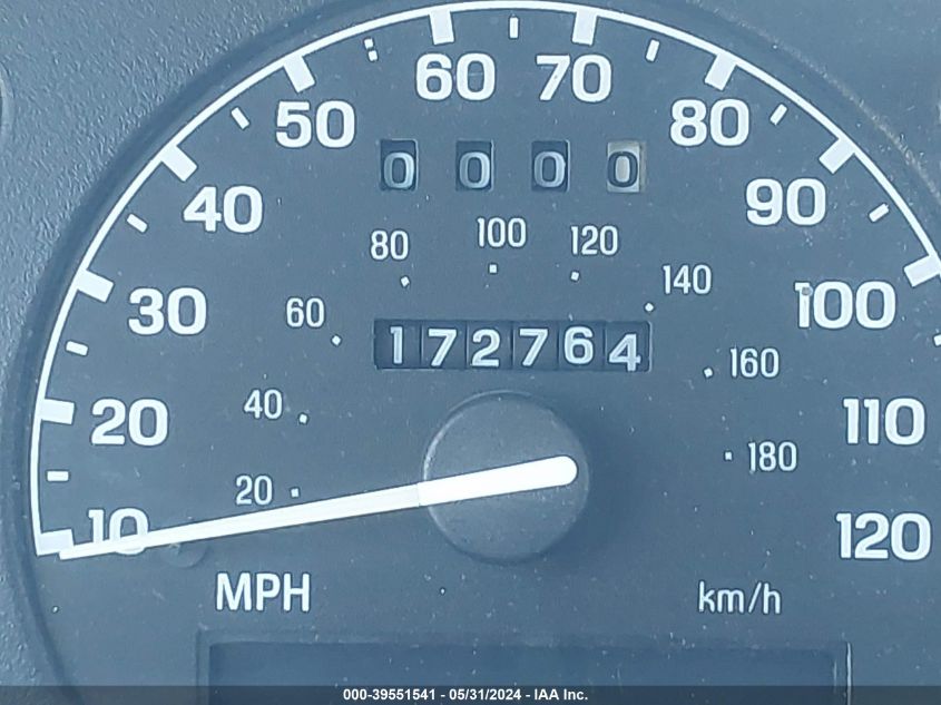 1997 Ford Ranger Splash/Xl/Xlt VIN: 1FTCR10A7VUC00570 Lot: 39551541