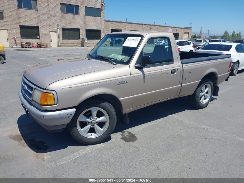 1997 Ford Ranger Splash/Xl/Xlt VIN: 1FTCR10A7VUC00570 Lot: 39551541