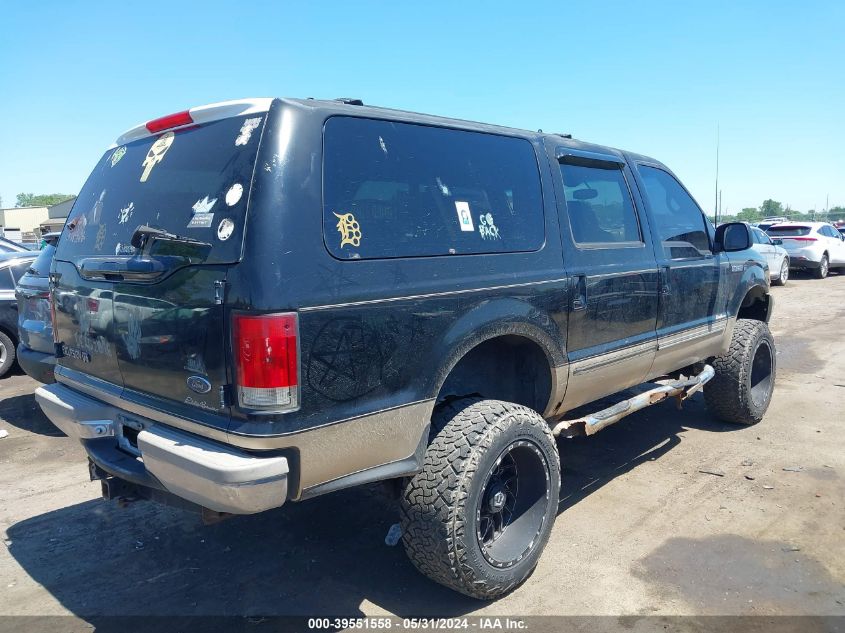 2000 Ford Excursion Xlt VIN: 1FMNU41S5YEB85982 Lot: 39551558