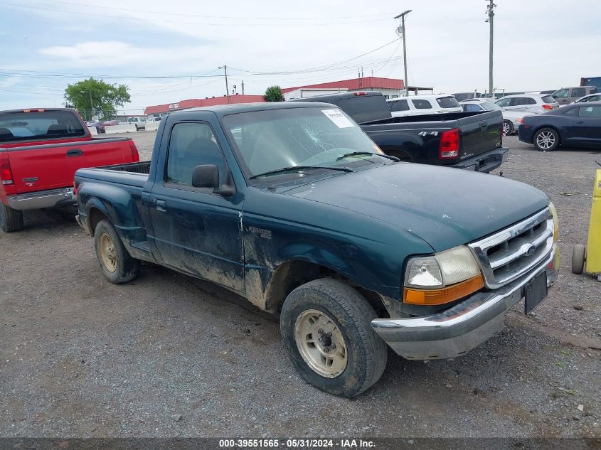 1998 Ford Ranger Splash/Xl/Xlt VIN: 1FTYR10C9WPA40408 Lot: 39551565