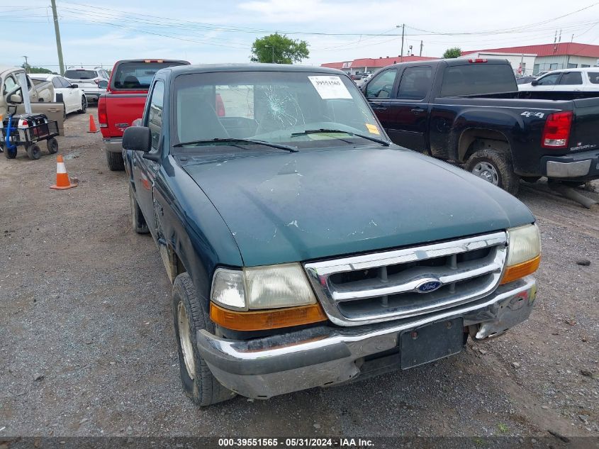 1998 Ford Ranger Splash/Xl/Xlt VIN: 1FTYR10C9WPA40408 Lot: 39551565