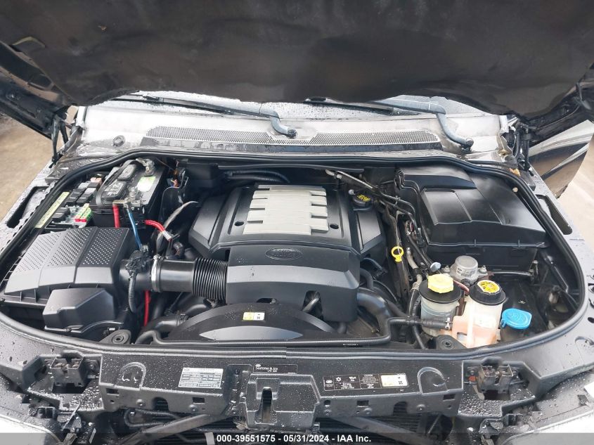 2009 Land Rover Range Rover Sport Hse VIN: SALSK25459A212015 Lot: 39551575