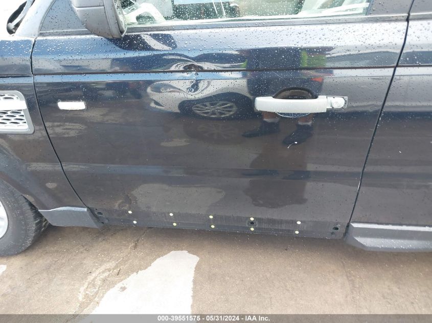 2009 Land Rover Range Rover Sport Hse VIN: SALSK25459A212015 Lot: 39551575