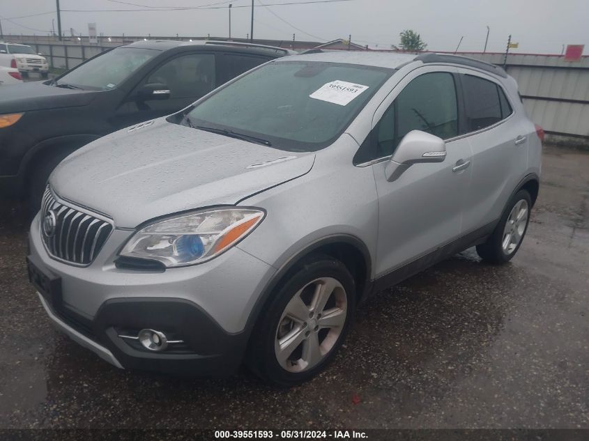 2015 Buick Encore Convenience VIN: KL4CJBSB6FB182136 Lot: 39551593