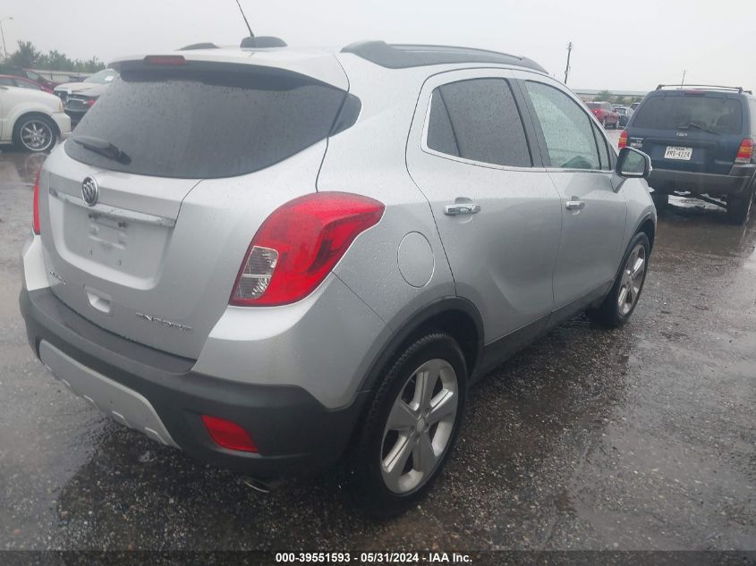 2015 Buick Encore Convenience VIN: KL4CJBSB6FB182136 Lot: 39551593