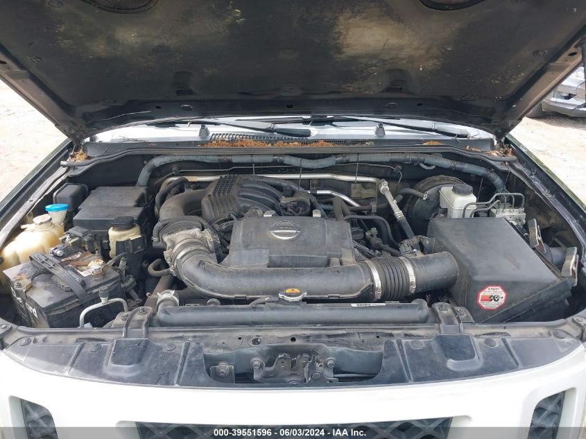 2011 Nissan Xterra Pro-4X VIN: 5N1AN0NW0BC512065 Lot: 39551596