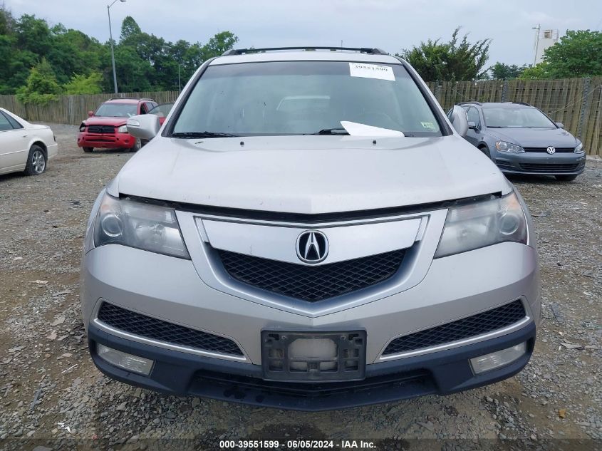 2013 Acura Mdx Technology Package VIN: 2HNYD2H48DH505192 Lot: 39551599