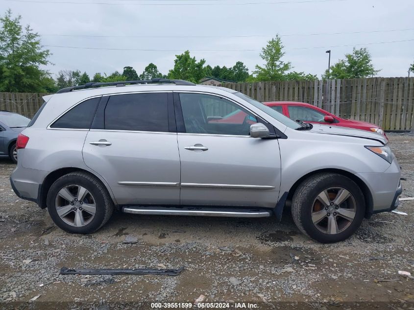 2013 Acura Mdx Technology Package VIN: 2HNYD2H48DH505192 Lot: 39551599