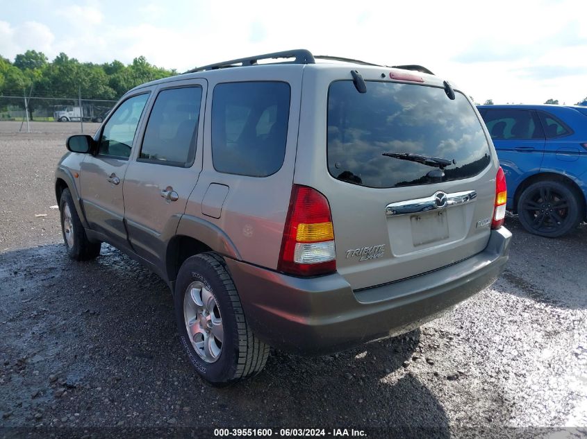 2001 Mazda Tribute Lx/Es VIN: 4F2YU09111KM47509 Lot: 39551600