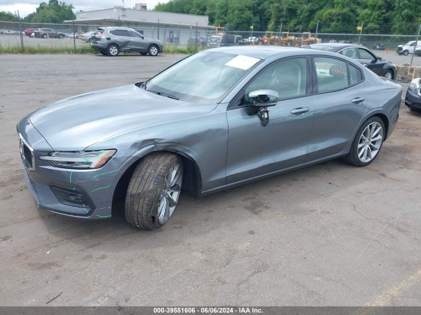 2021 Volvo S60 T6 Momentum VIN: 7JRA22TK6MG092916 Lot: 39551606