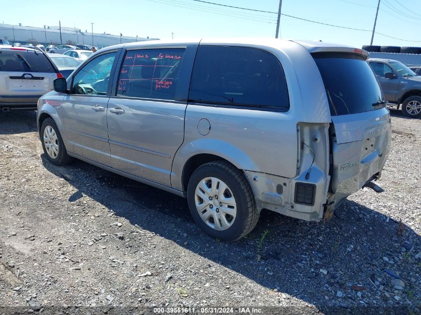 2016 Dodge Grand Caravan Se VIN: 2C4RDGBG2GR250449 Lot: 39551611