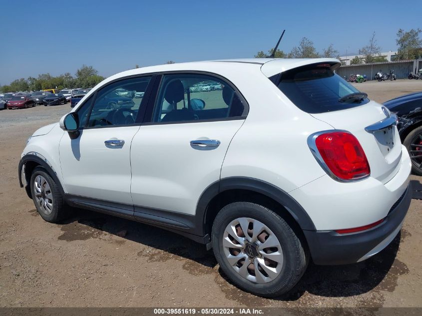 2018 Fiat 500X Pop Fwd VIN: ZFBCFXAB8JP701482 Lot: 39551619