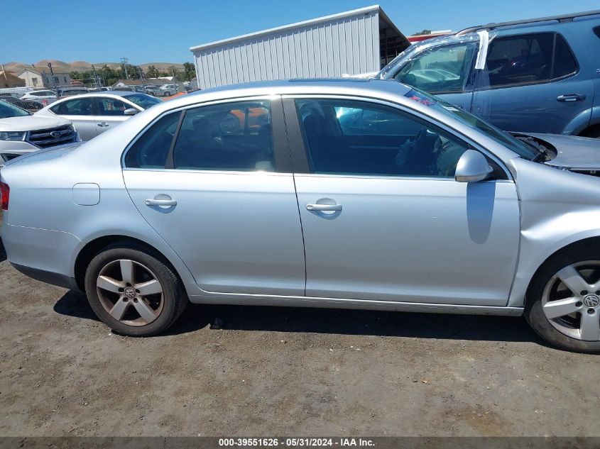 2008 Volkswagen Jetta Se VIN: 3VWRZ71K98M124280 Lot: 39551626