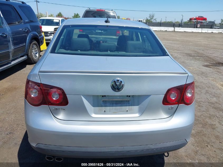 2008 Volkswagen Jetta Se VIN: 3VWRZ71K98M124280 Lot: 39551626