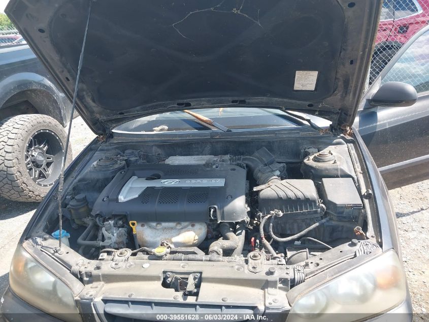 2005 Hyundai Elantra Gls/Gt VIN: KMHDN56D25U132862 Lot: 39551628