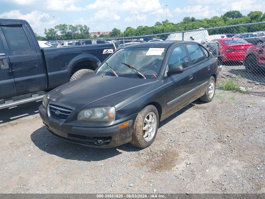 2005 Hyundai Elantra Gls/Gt VIN: KMHDN56D25U132862 Lot: 39551628