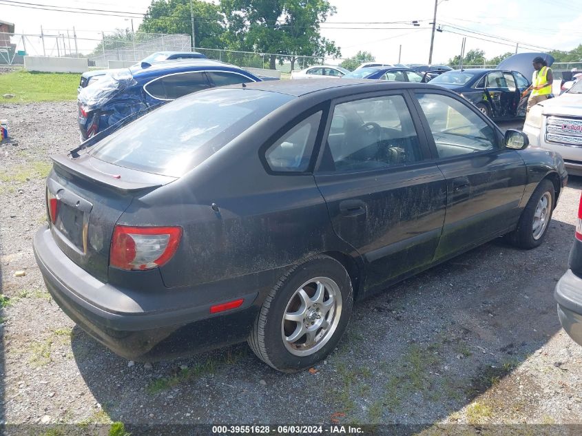 2005 Hyundai Elantra Gls/Gt VIN: KMHDN56D25U132862 Lot: 39551628