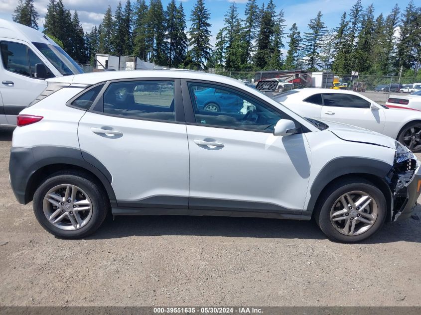 2021 Hyundai Kona Se VIN: KM8K1CAA2MU701700 Lot: 39551635