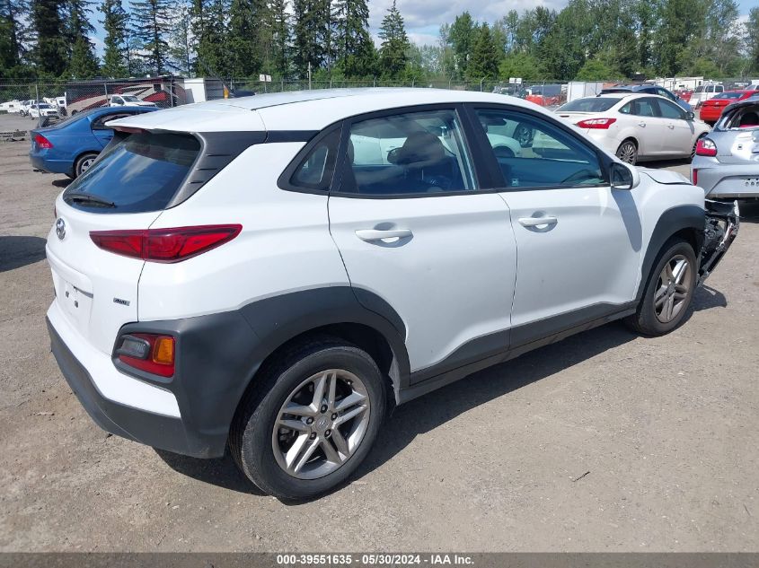 2021 Hyundai Kona Se VIN: KM8K1CAA2MU701700 Lot: 39551635