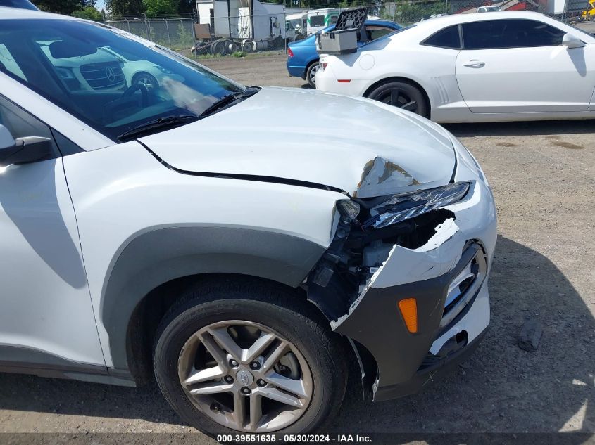 2021 Hyundai Kona Se VIN: KM8K1CAA2MU701700 Lot: 39551635