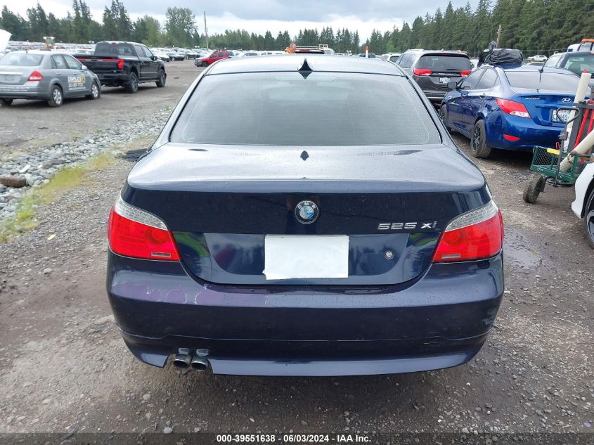 2006 BMW 525Xi VIN: WBBANF33586B99900 Lot: 39551638