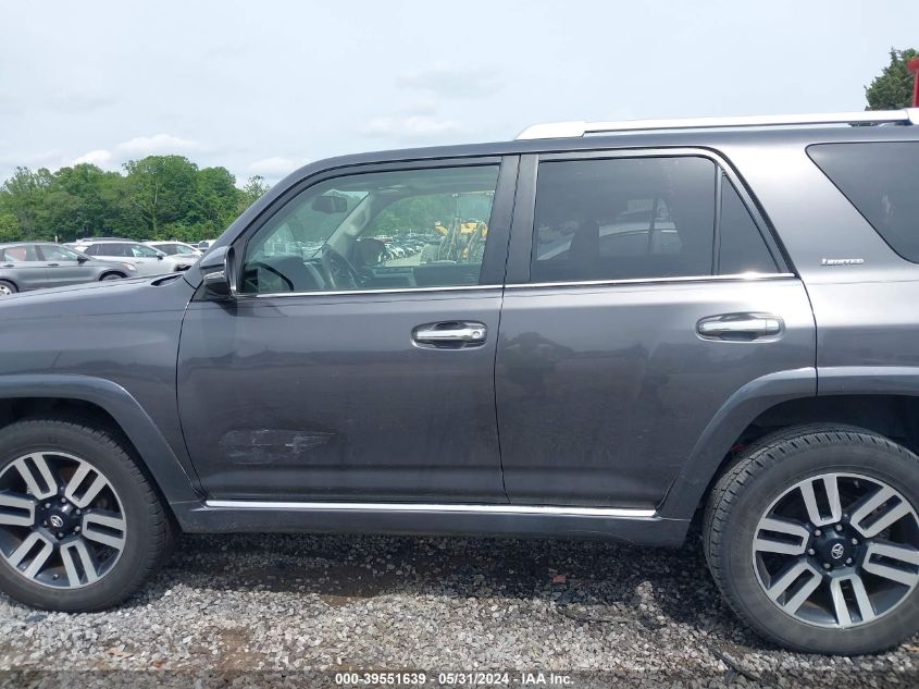 2017 Toyota 4Runner Limited VIN: JTEBU5JR3H5475546 Lot: 39551639