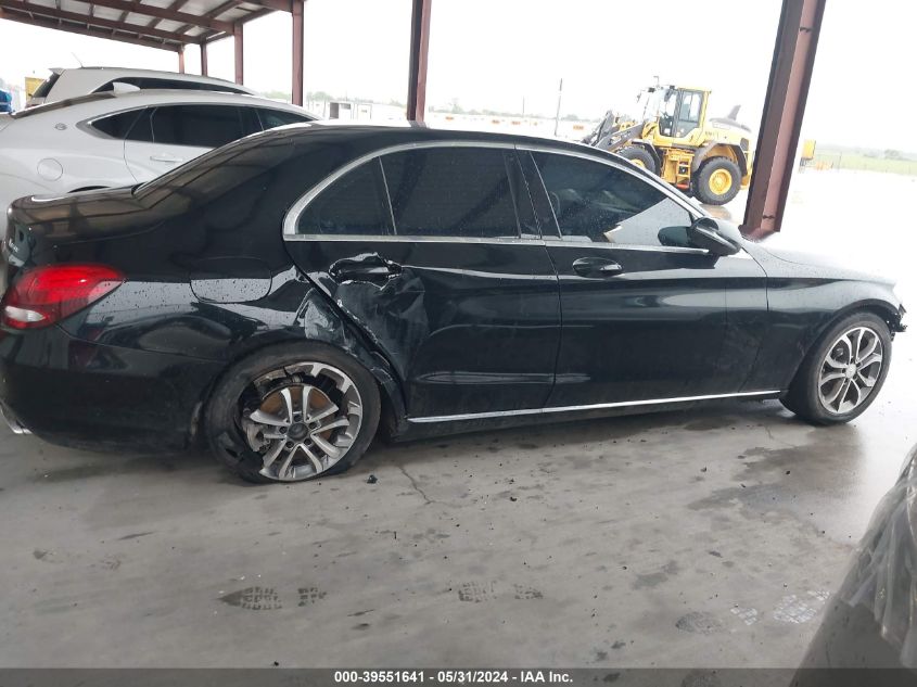 2016 Mercedes-Benz C 300 Luxury/Sport VIN: 55SWF4JB9GU098813 Lot: 39551641