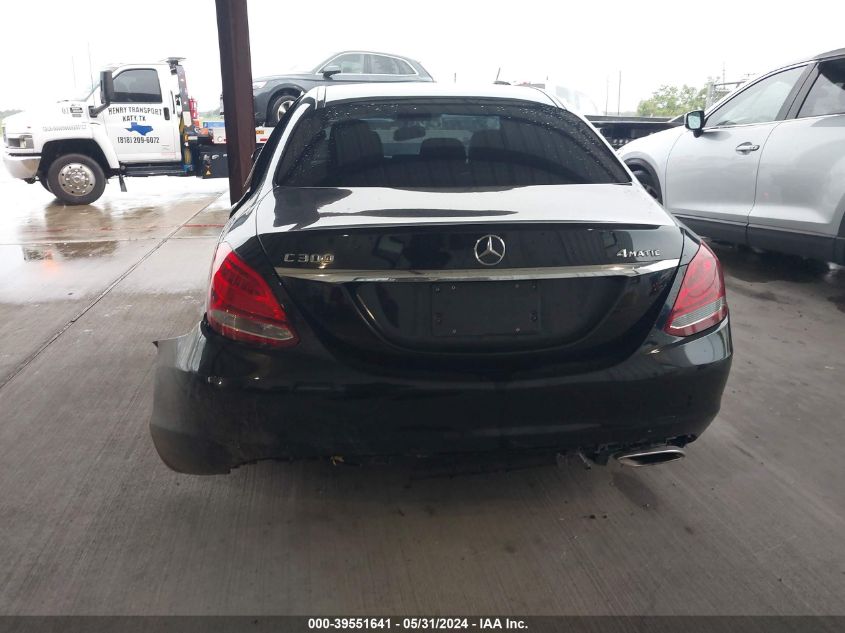 2016 Mercedes-Benz C 300 Luxury/Sport VIN: 55SWF4JB9GU098813 Lot: 39551641