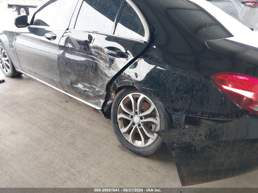 2016 Mercedes-Benz C 300 Luxury/Sport VIN: 55SWF4JB9GU098813 Lot: 39551641