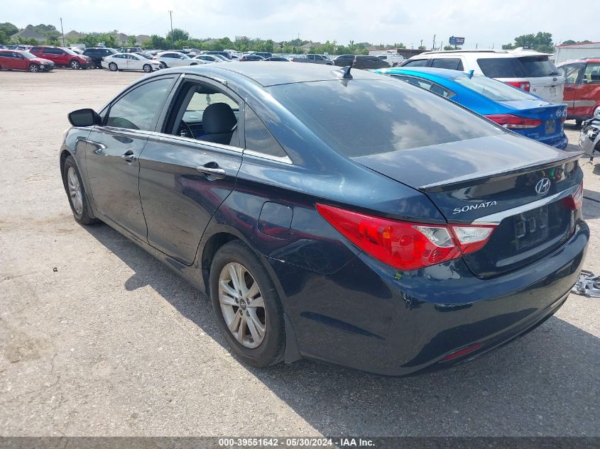 2013 Hyundai Sonata Gls VIN: 5NPEB4AC2DH784898 Lot: 39551642